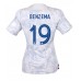 Francie Karim Benzema #19 Dámské Venkovní Dres MS 2022 Krátkým Rukávem